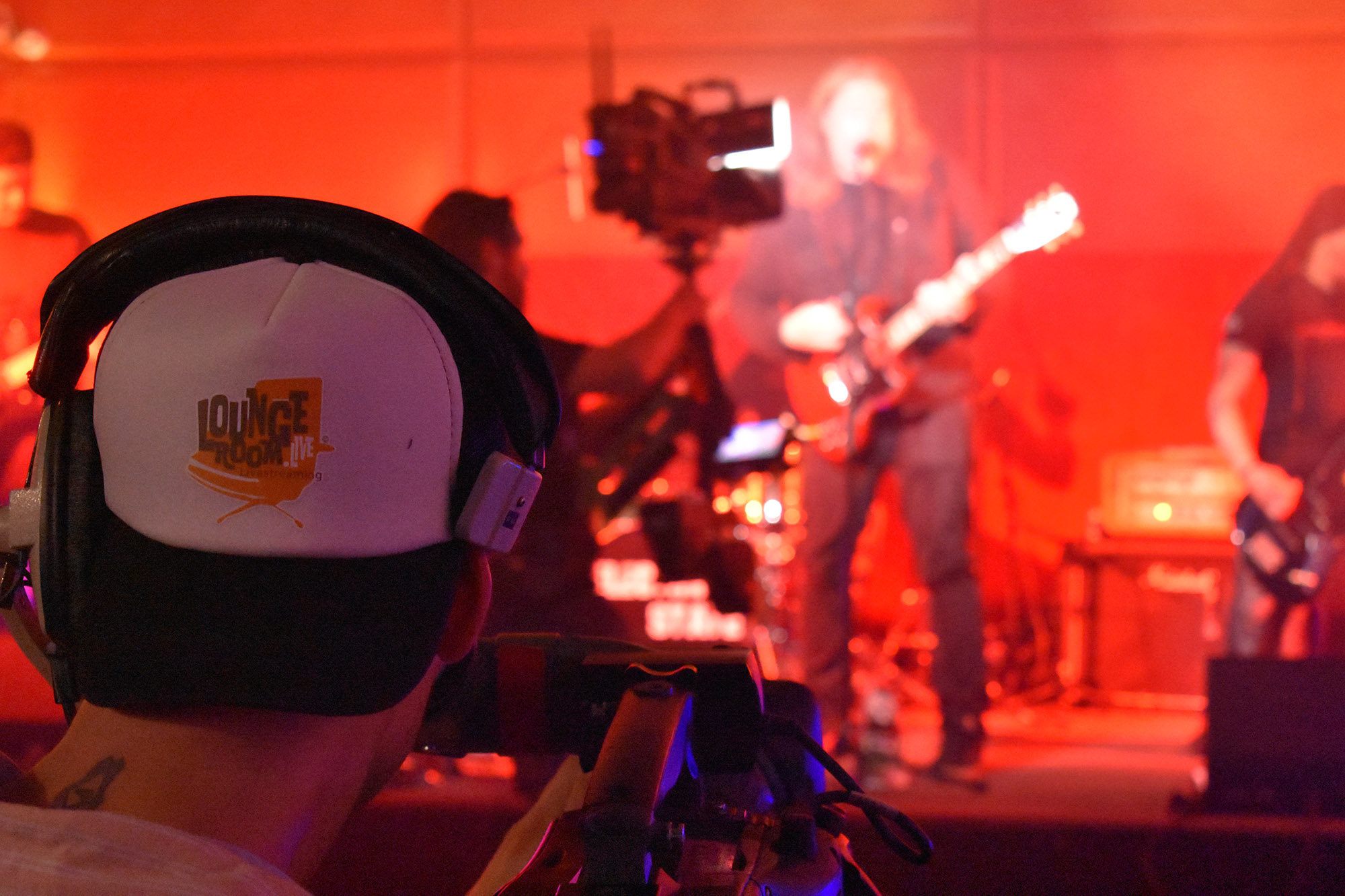 SAE Students getting work experience on set